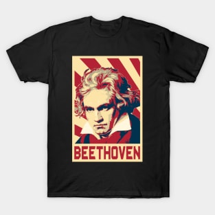 Beethoven Retro Propaganda T-Shirt